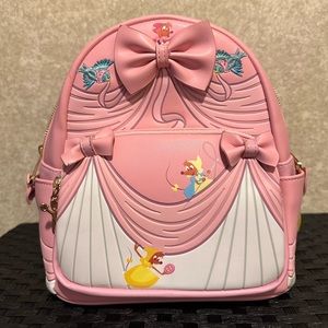 ‼️ NWT DISNEY X LOUNGEFLY CINDERELLA 70TH ANNIVERSARY MINI BACKPACK